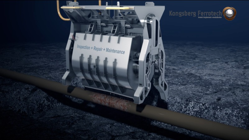Subsea Pipeline Repair Robot from Kongsberg Ferrotech and RusselSmith